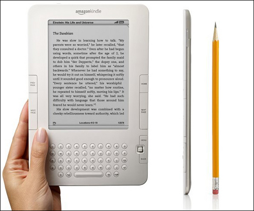 Kindle, Image courtesy Dekuwa@flickr